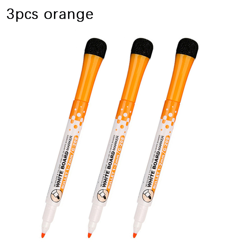 Stylos pour tableau blanc 8 couleurs, stylo magnétique à base d'eau avec capuchon effaçable, pointe Fine, peinture magnétique pour enfants, maison, bureau, école: Gris clair