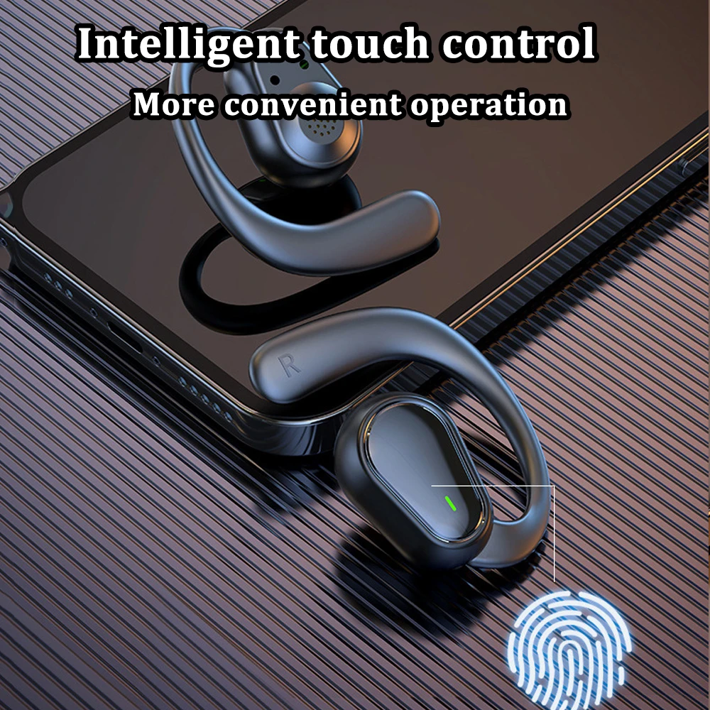 Bluetooth 5.3 hoofdtelefoon oorhaak oortelefoon draadloze koptelefoon hifi stereo waterdichte headset ruisonderdrukking oordopjes voor Xiaomi