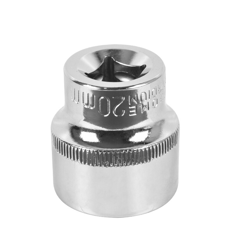 3/8" 6-24mm torque wrench socket spanner head sleeve double end hexagonal hand Tools