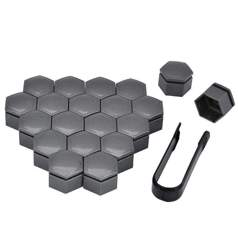 Espeeder 20 stk 22mm bil styling bil hjul nav skrue dæksel hjul møtrik bolt dæksel beskyttelses bolt caps nav skrue beskytter