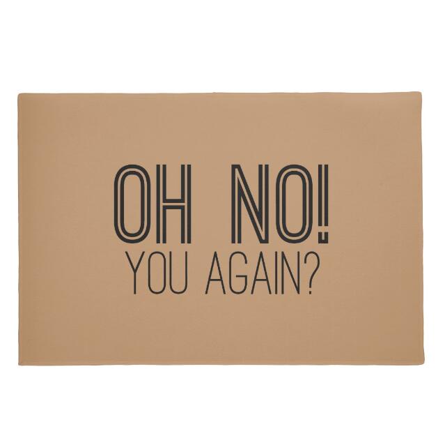 Gag Oh merde pas vous encore entrée porte tapis Geek drôle étage entrée bienvenue paillasson caoutchouc cuisine maison tapis Machine décor: A / 40x60cm