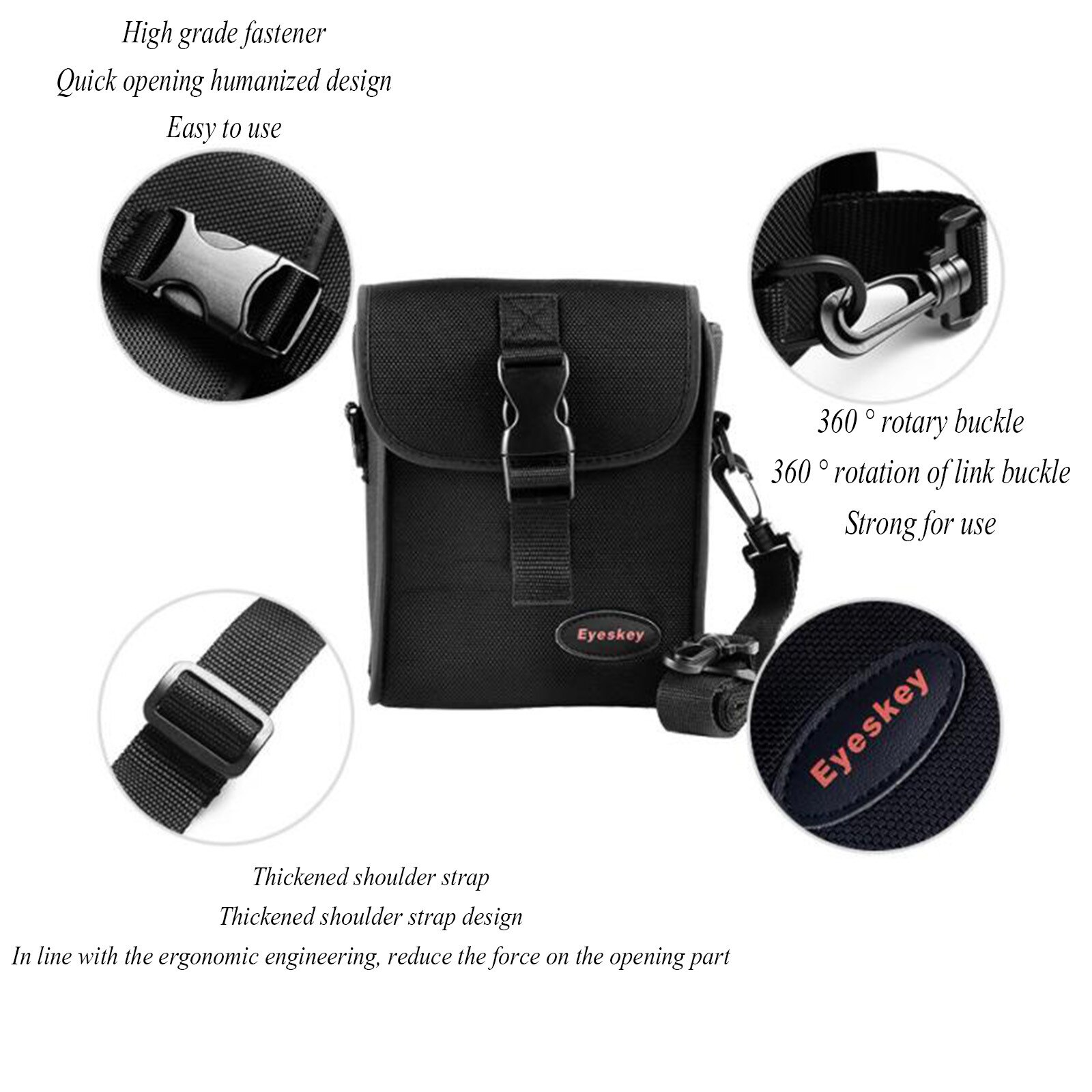 Telescope Universal Bag Case With Shoulder Strap Storage Bag Double Single Cylinder Telescope Storage Bag Travel Case #ZER