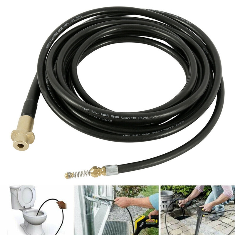 6m 10m 15m 20 meters 2320psi 160bar Sewer Drain Water Cleaning Hose Pipe Cleaner for Karcher K Series High Pressure Washer