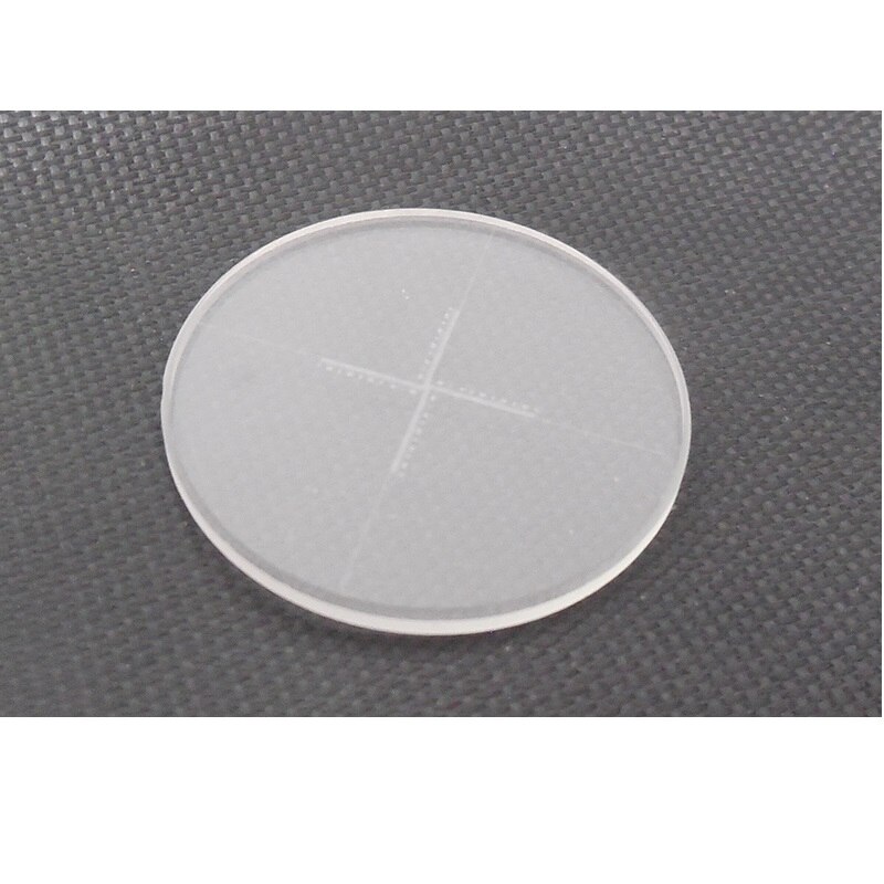 Micromètre oculaire DIV 0.05mm pour Microscope stéréo réticule oculaire règle croisée diamètre 18.5mm 24 mm calibrage