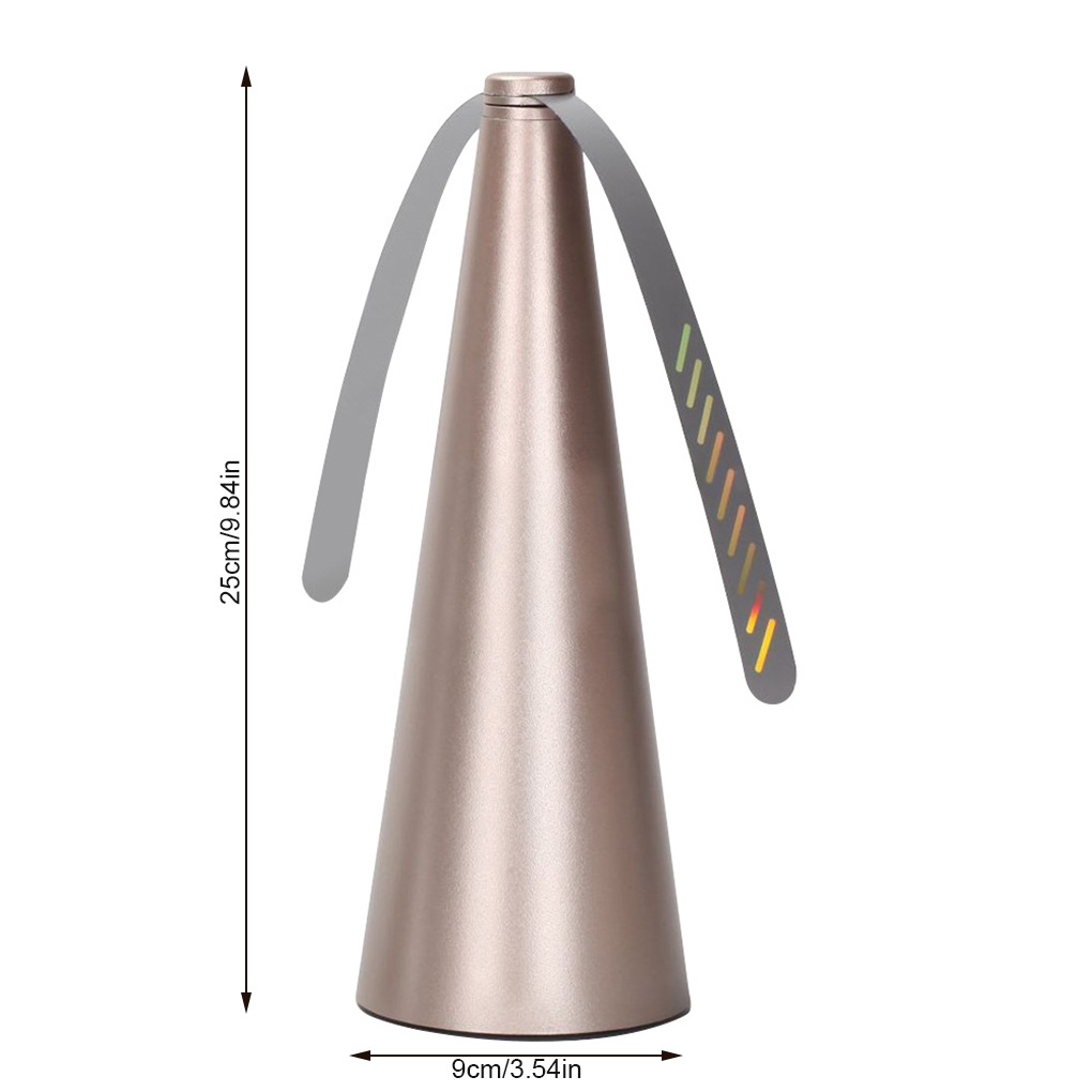 Outdoor Fly Bug Repeller Keuken Eettafel Maaltijd Pest Fan Desktop Tafelblad Elektrisch Batterij-aangedreven Voedselbeschermer Tool