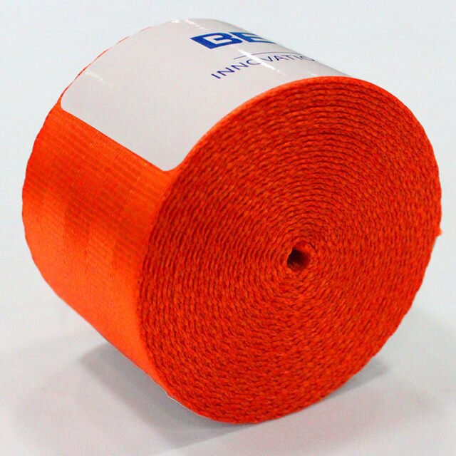 3.6 meter autogordelband auto gemodificeerd 3c standaard gecertificeerde kinderveiligheidsgordel auto accessoires 13 kleuren: Oranje