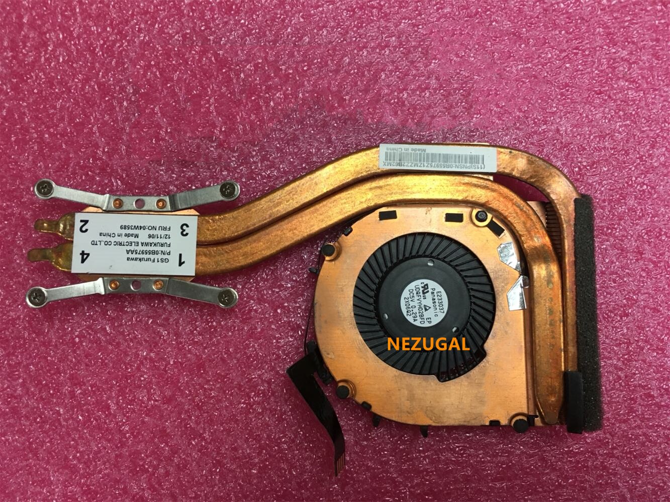 CPU Ventilateur Pour Lenovo Thinkpad X240 X240i X250 X260