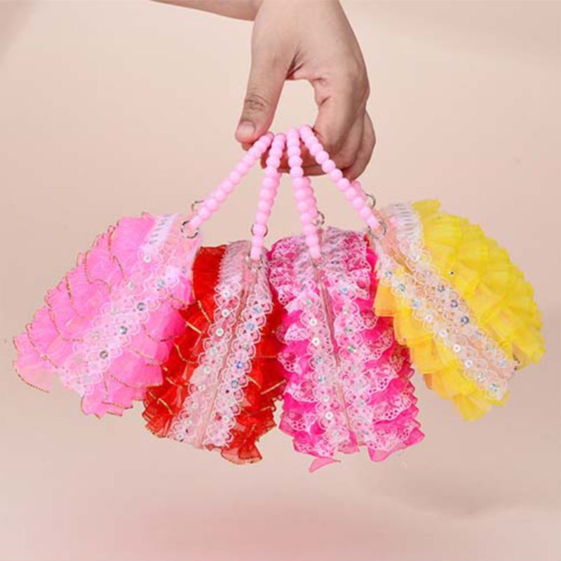 2Pcs/Set Little Girls Luminous Handbag Bag Dress up Pretend Purse Role Play Toy DXAD