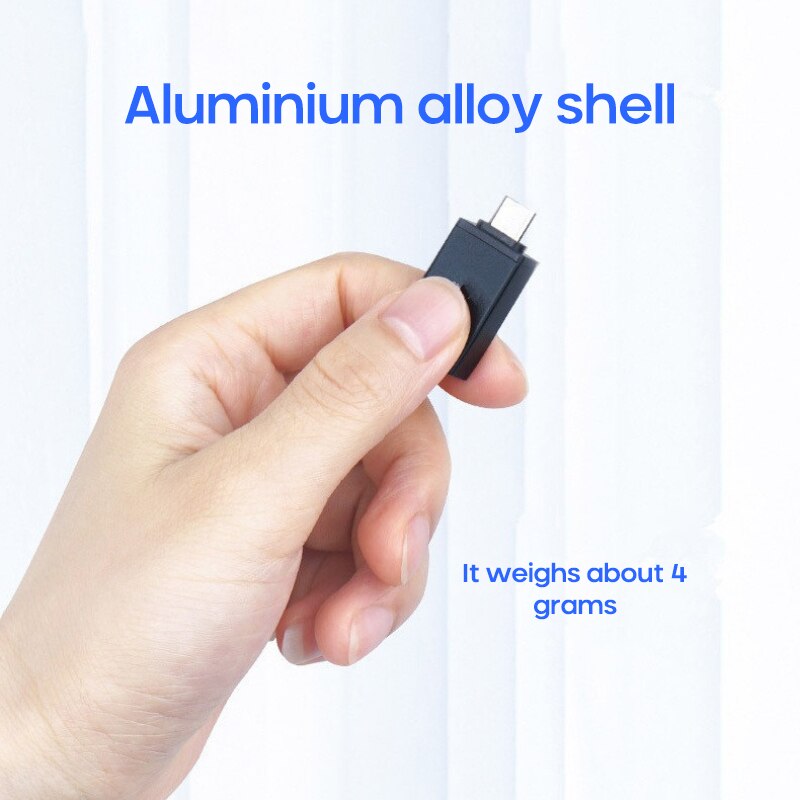 High-speed OTG Function Aluminum Alloy Micro B Port To USB 3.0 Converter Android OTG Adapter For Mobile Phone Tablet PC