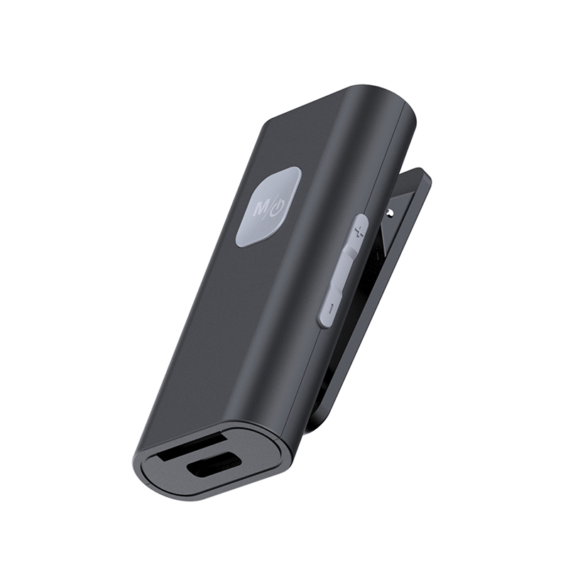 Bluetooth 5.0 audio-empfänger-adapter, tragbarer lavalier-funkempfänger mit 3.5mm aux-anschlüssen für lautsprecher und kopfhörer, unterstützt tf-karten: Sr11