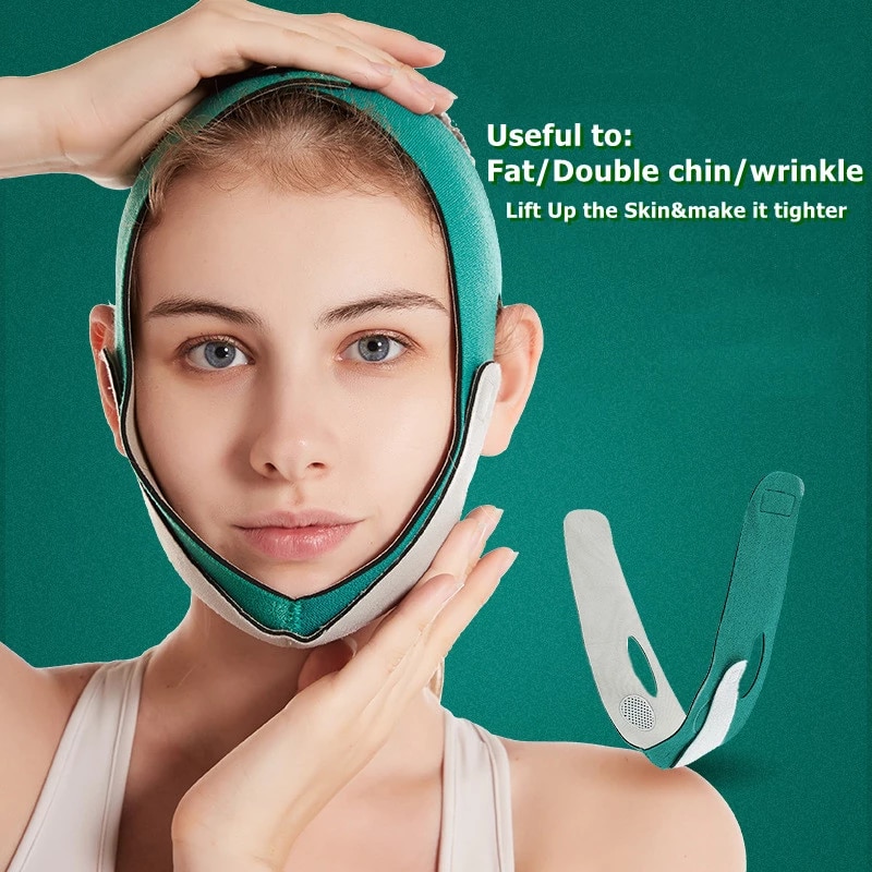 V-Line Gezicht Lifting Slimmer V Gezicht Lijn Riem Chin Cheek Slim Lift Up Anti Rimpel Ultra-Dunne band Band Face-Lifting Bandage