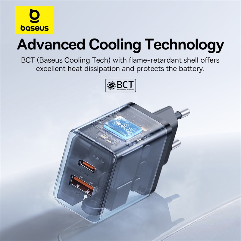 Baseus 20W USB Charger Dual Charging Port Support Type C PD Fast Charging Phone Charger For iPhone 15 14 13 12 Pro Max 11 8 Plus