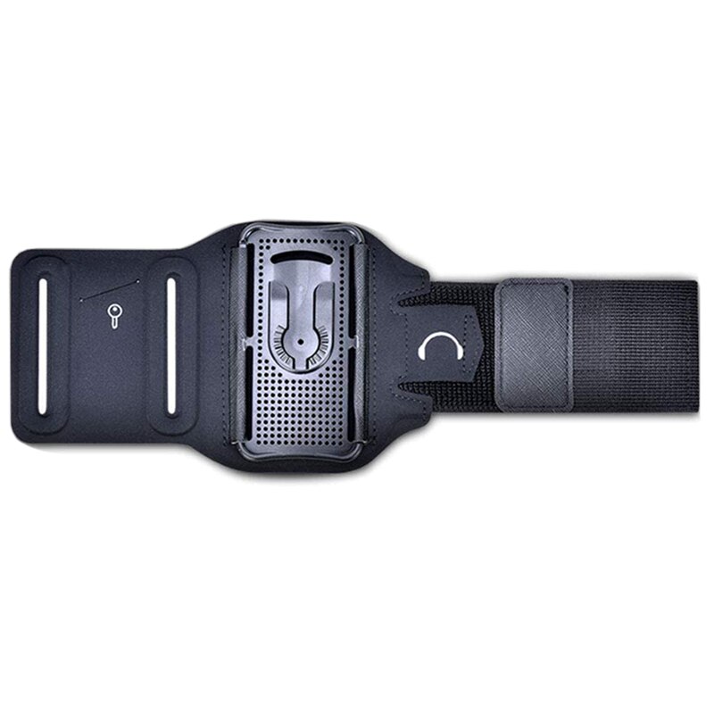 Telefoon Armband 360 Graden Draaibare Running Telefoon Houder Voor Iphone Samsung & 4.5-7 Inches Telefoons Met Oortelefoon Armband: Default Title