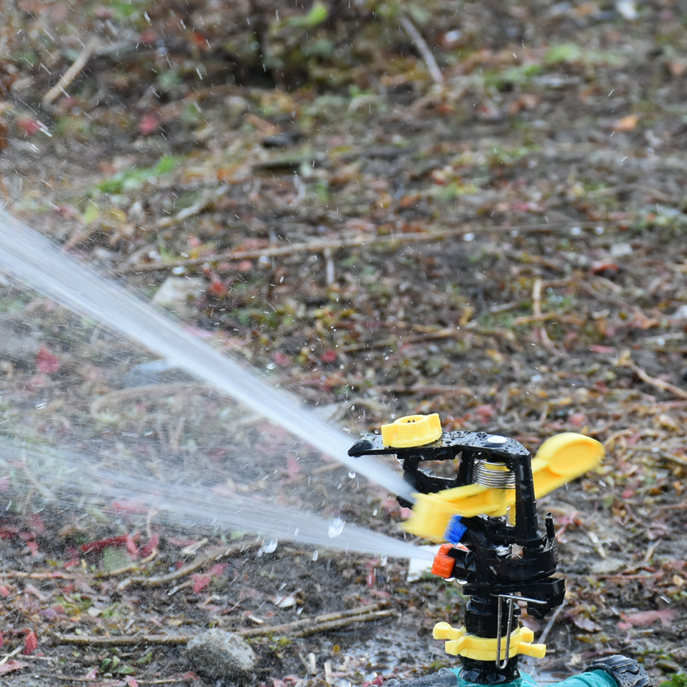 1/2" 3/4" Thread Garden Lawn Rotary Watering Sprinklers Automatic 360 Degrees Farm Rocker Sprinkler Irrigation Water Nozzle
