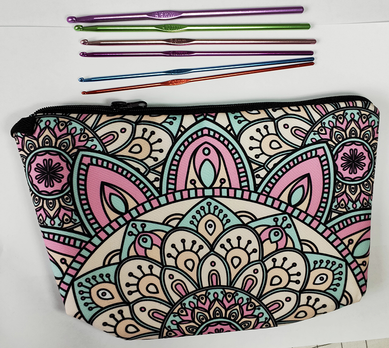 Crochet Hook Set With Case Knitting Needles Arts Craft Scissors Sewing Tools Set Knit DIY Needle Hook For KnittingTool Case pack