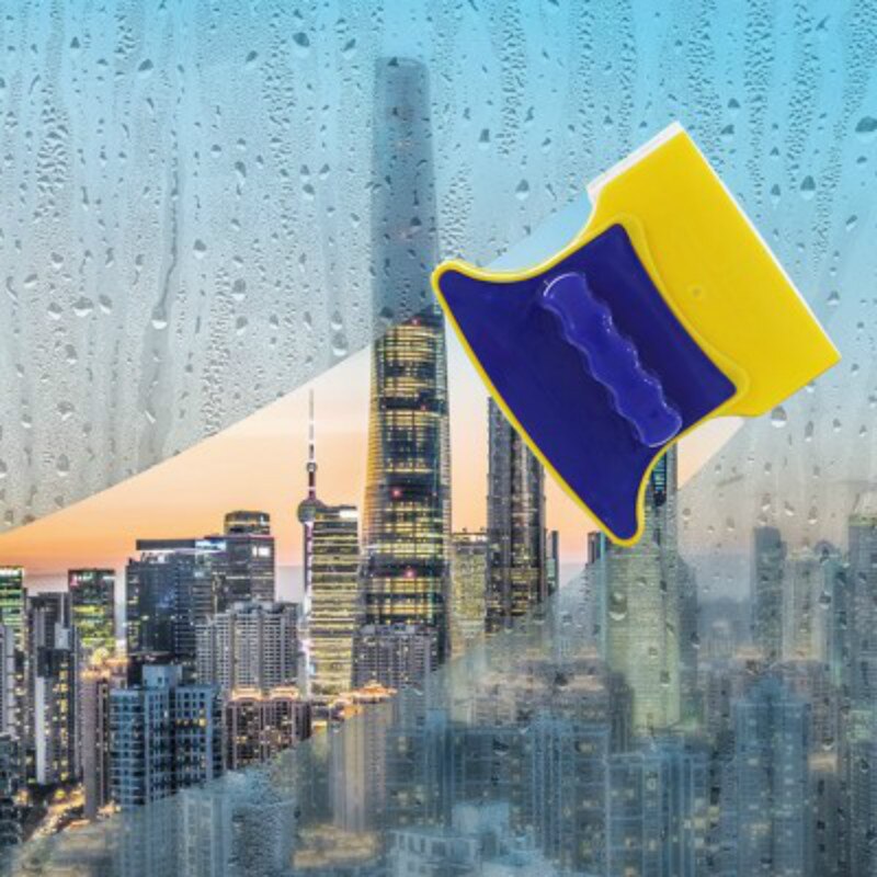 Double Sided Magnetic Window Cleaner Glass Wiper Cleaning Brushes for Washing Windows Bathroom Gadgets
