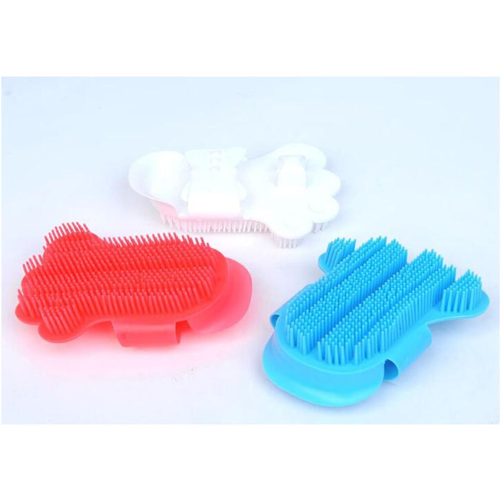 Pet Hond Kat Bad Borstel Kam Rubber Handschoen Haar Bont Grooming Masseren Massage Mit Huisdier Douche Hond Borstel