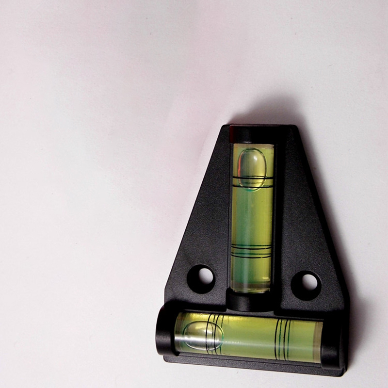 Mini Spirit Level Measurement Instrument T-Type Spirit Level Style Two Ways Bubble Four Styles