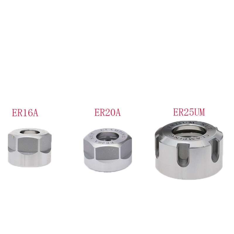1 stuk materiaal 40 crmo  er11 er16 er20 er25um klemmoer gereedschapshoudermoer een type um type cnc-onderdelen