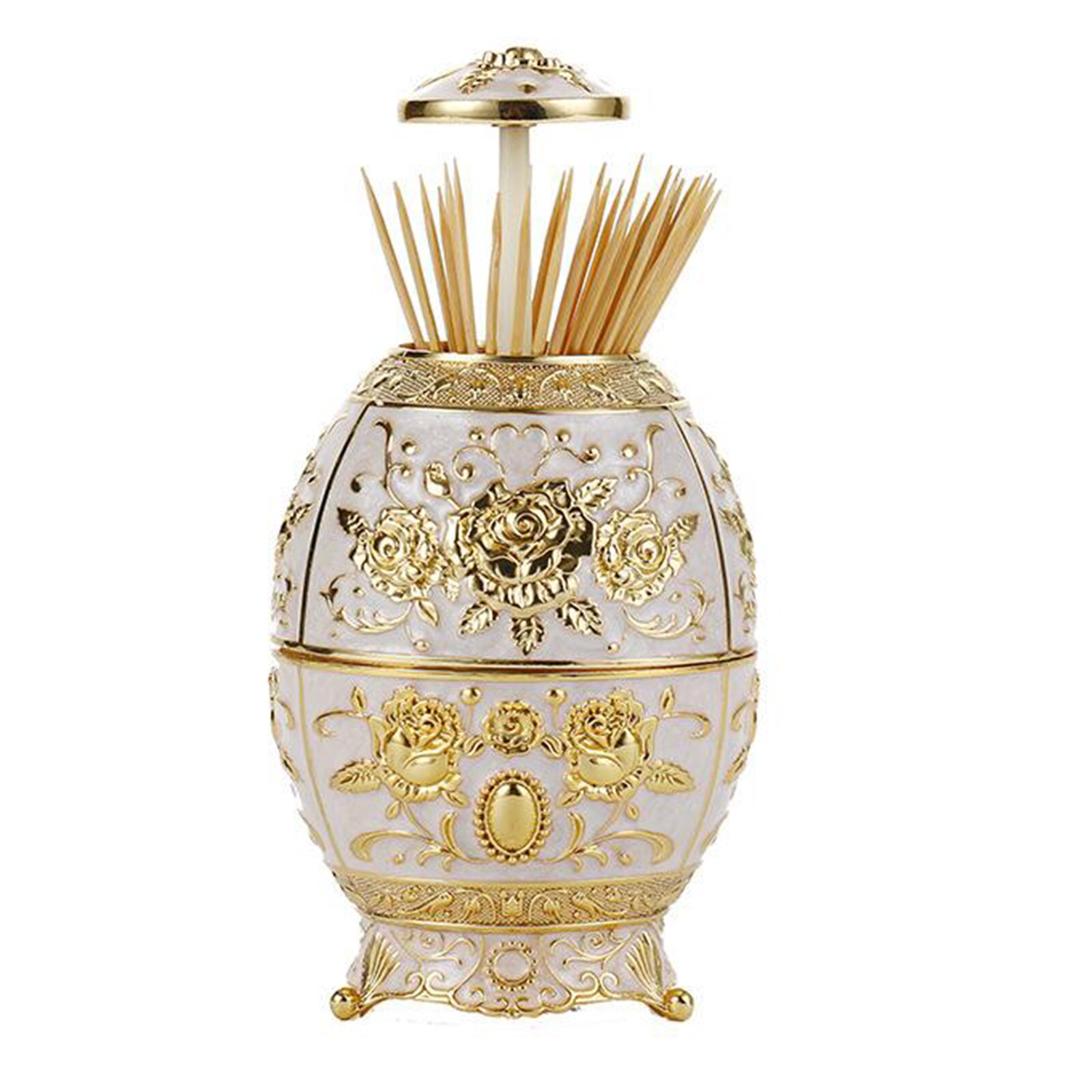 1pc Automatic Toothpick Holder Up Dispenser Case Office Hotel Club Decor: color 1