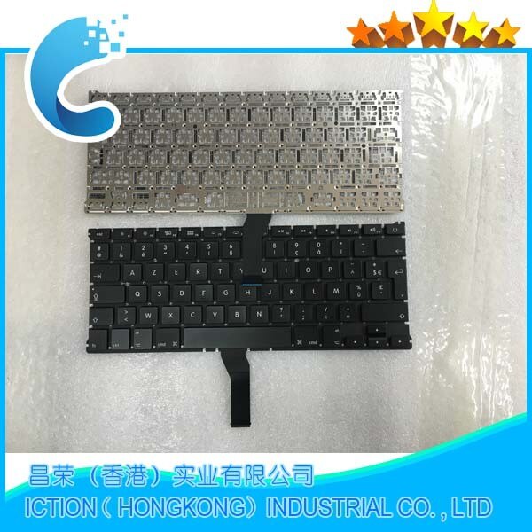 Brand AZERTY FR French keyboard For MacBook Air 13.3" A1369 A1466 Keyboard Years