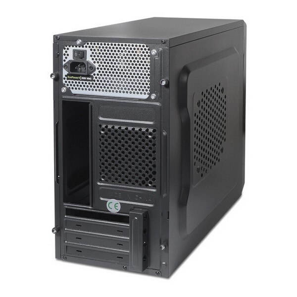 ATX Mini-turm Box mit Kartenleser TooQ TQC-4745DU3C-B Schwarz