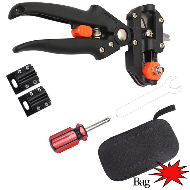 Garden Grafting Pruner Grafting Set Kit Farming Fruit Tree Pruning Shears Scissor Vaccination Plant Fruit Tree Cutting Machin: BK00B