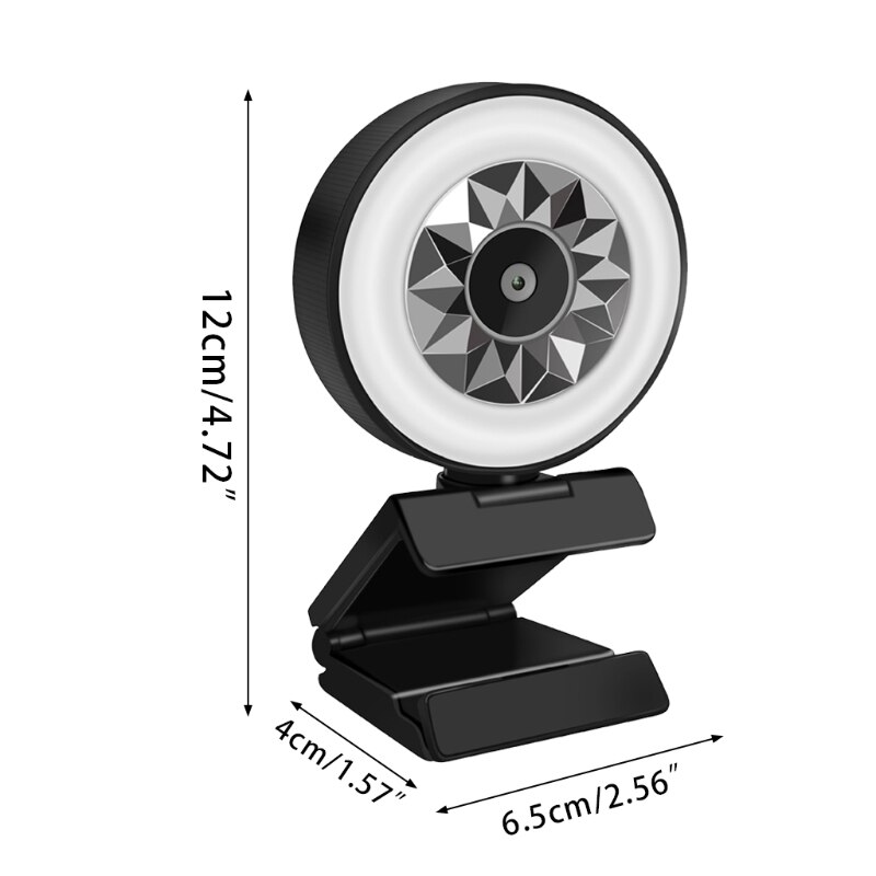 Latest Multi-function Webcam With Built-in Microphone 1080P 2K Free Drive High-definition Computer Camera for remote Chat Office