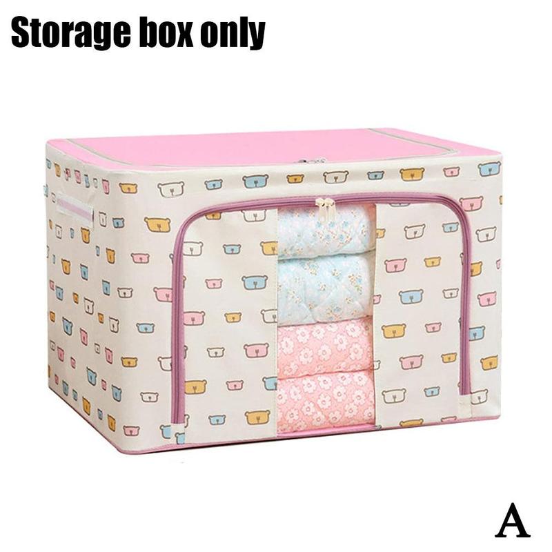 Oxford Fabric Clothes Storage Box Underwear Foldable Organizer Household Laundry Finishing Wardrobe Toy Storage Cabinet