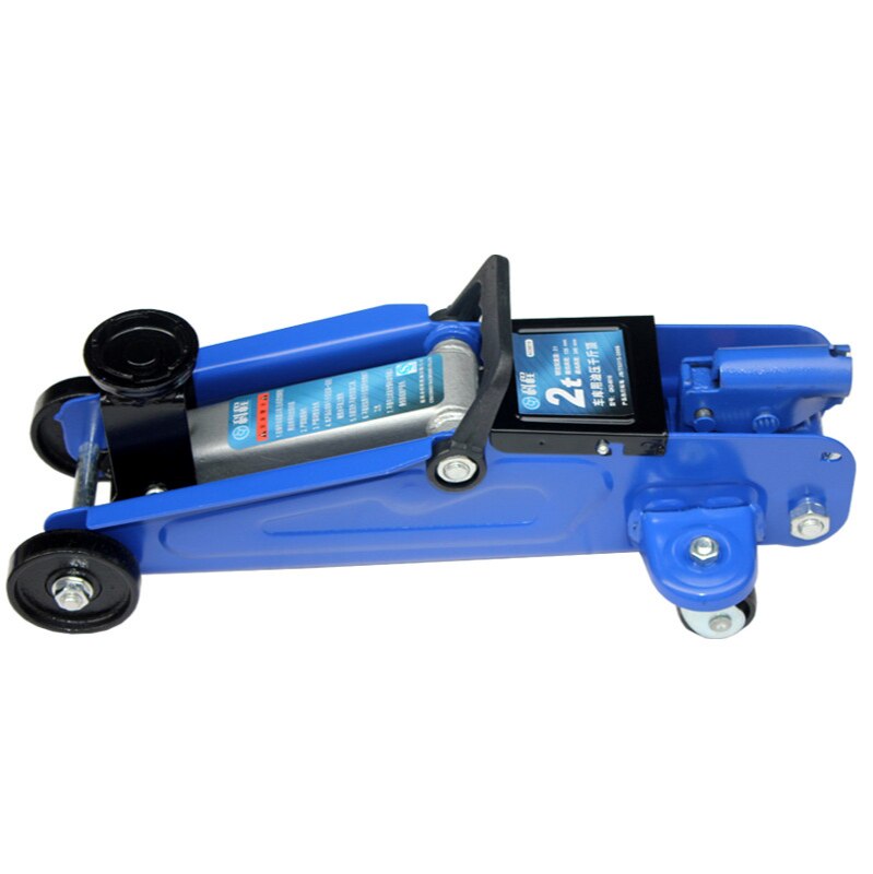Qianjin-gato hidráulico Horizontal para presión de aceite de coche, herramienta de reemplazo de neumáticos, 2 T