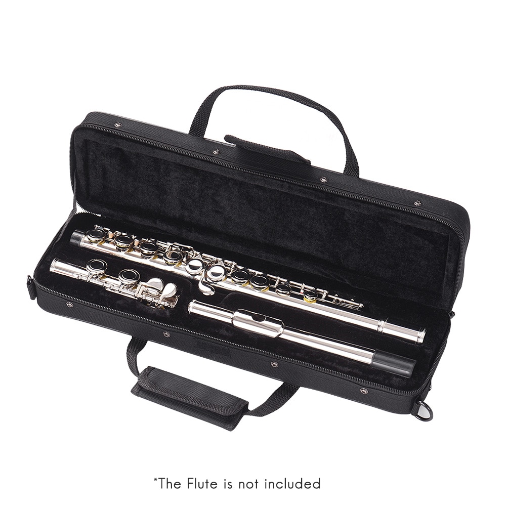 Muslady 16 Gaten C Fluit Case Gig Bag Rugzak Doos Waterbestendig 600D Katoen Padding Case