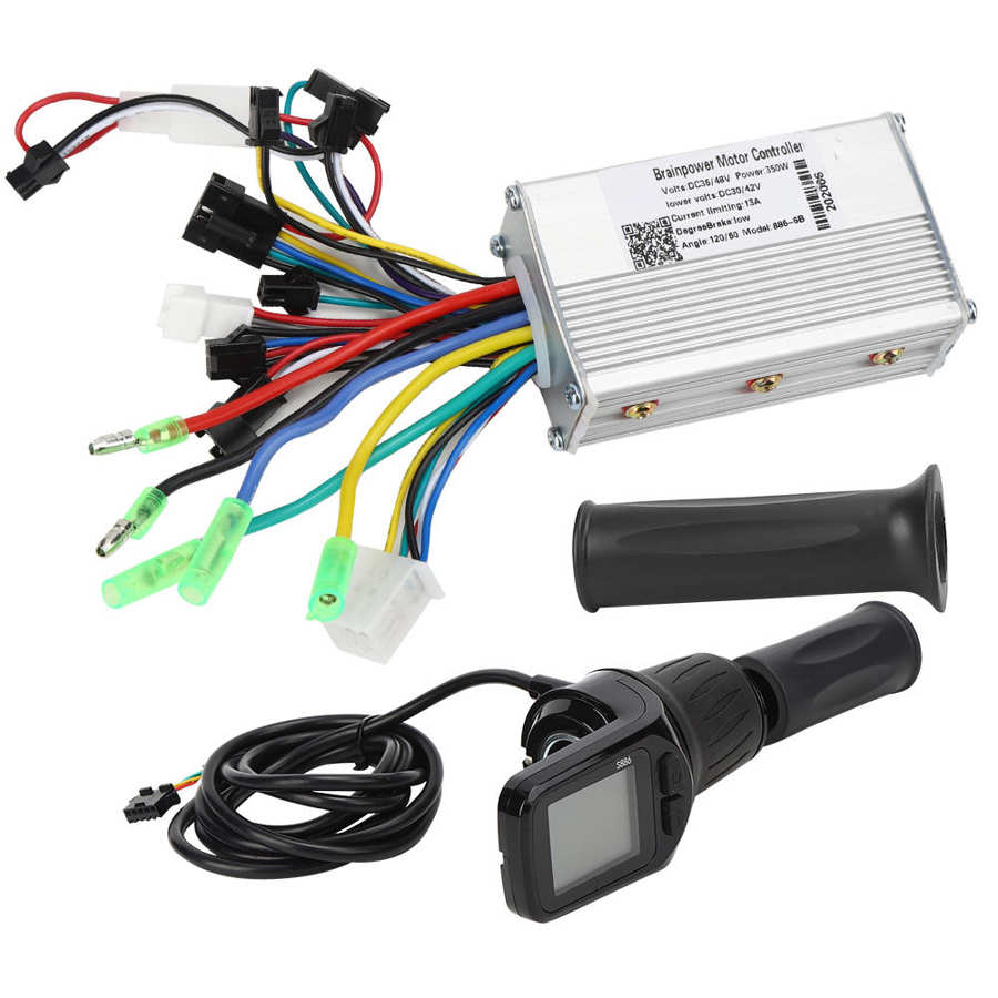 36/48V Electric Bicycle Controller Set Electric Scooter Controller Set Electric Bicycle Accessory for Electric Bicycles Scooters