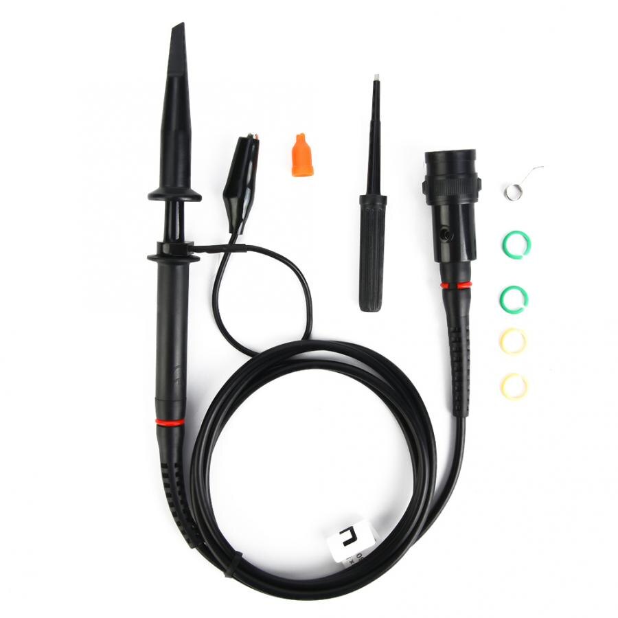 Oscilloscope Passive Probe 200MHz Passive Probe High Accurate Oscilloscope Part Measuring Testing Kit Oscilloscope Accessories