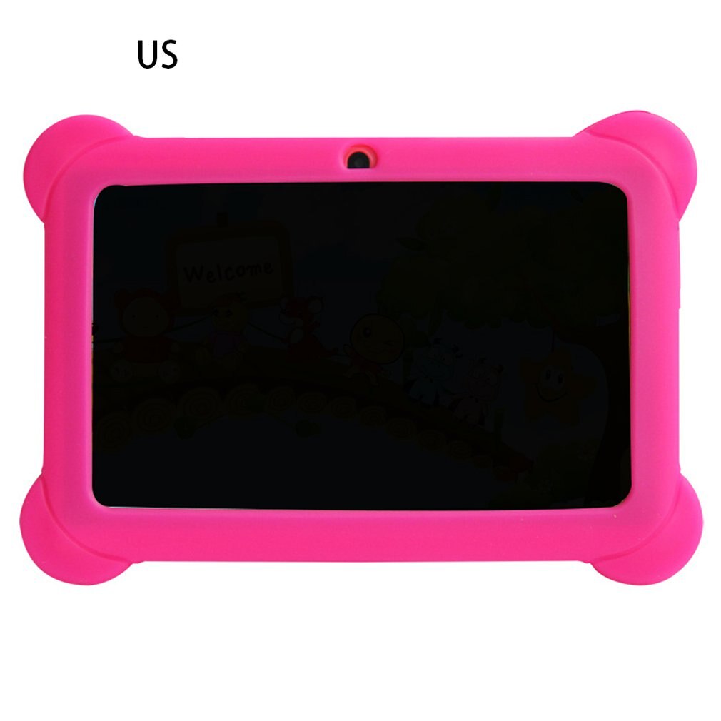 7 Inch Student Kinderen Leren Tablet Kinderen Tablet Computer Educatief Machine Wifi Tablet: 512M  8G rose Red