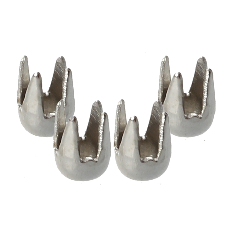 1000 sølv kobber runde nagle pigger pigger flekker diy rock punk 2.5mm