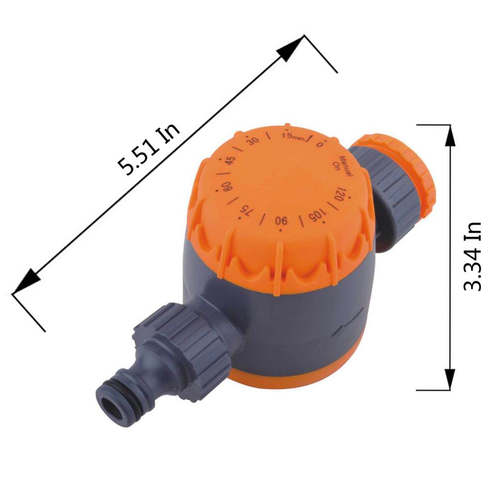 Automatic mechanical irrigation controller watering controller garden home watering timer 120 minutes water flow watering timer