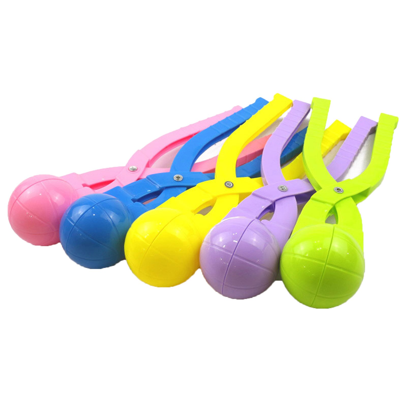 Karikatur SchöNe Ball Geformt Schneeball Hersteller Clip freundlicher draussen Winter Schnee Sand bilden Werkzeug Schnee Baller freundlicher Spiele: basketball