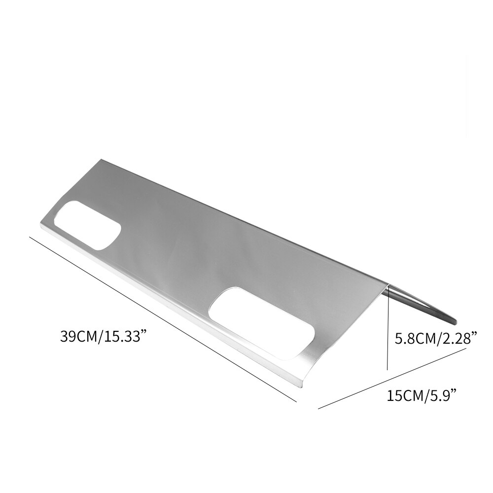 Barbecue Heat Plate Stainless Steel Barbecue Burners Cover Grill Heat Shield Outdoor Barbecue Parts For BBQ Grill Tent
