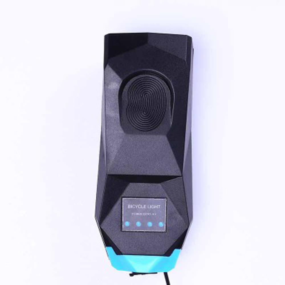 Fiets Licht Usb Oplaadbare 350 Lumen Fiets Lamp Front IPX5 Waterdichte Koplamp Zaklamp Fietslicht Fiets Accessoires: Blauw