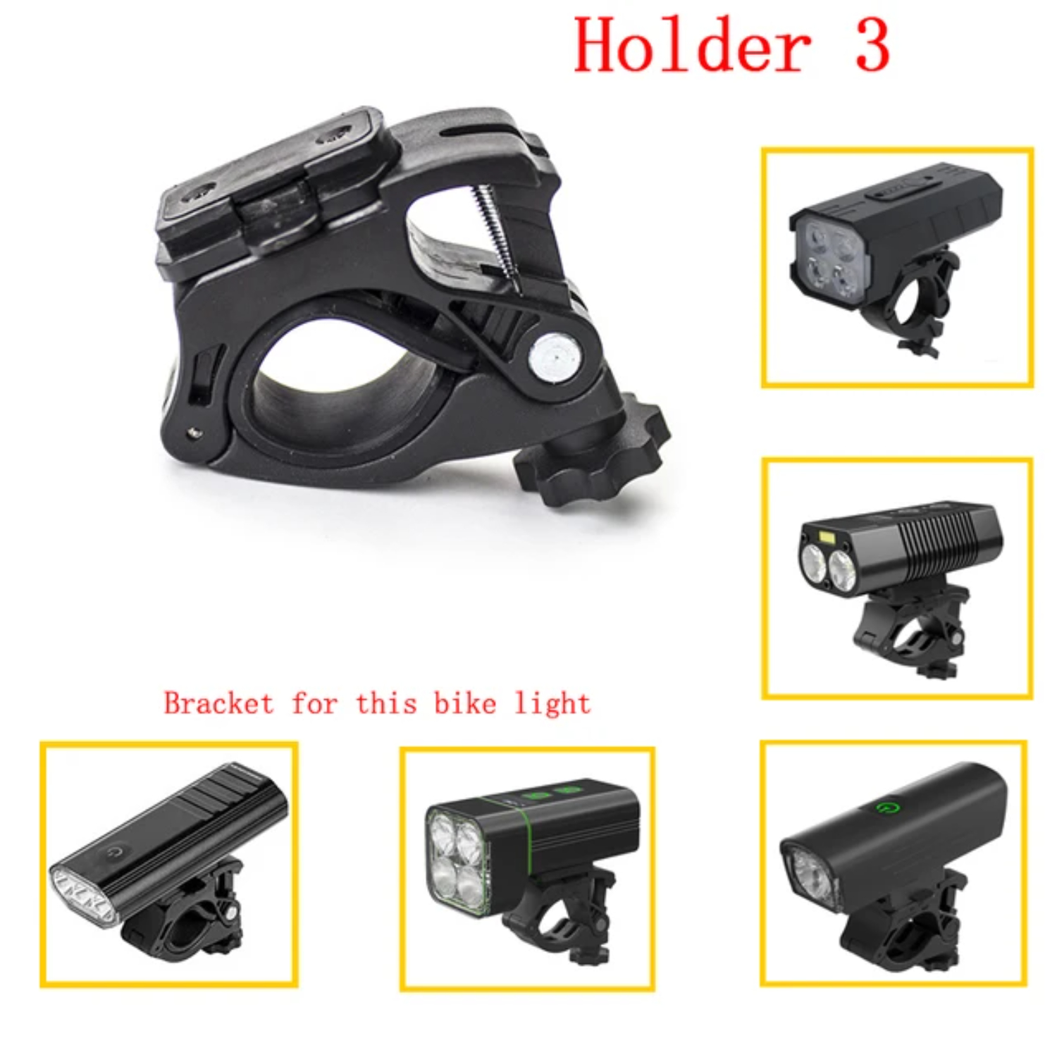 1PC Bike Light Bracket Mount Bike Lamp Support Bicycle Light Holder Bike Accessories Rotation Cycling Bike Flashlight Rack Xoss: green