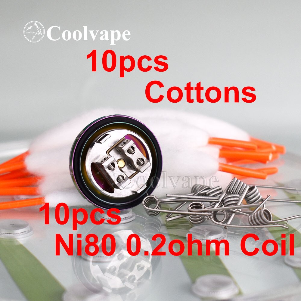 coolvape 25mm Zeus RTA atomizer RTA 3.5ml/4.5ml tank Deck Electronic cigarette Mods Dual Coil Vape Tank RTA Vaper RTA atomizer: rainbow kit