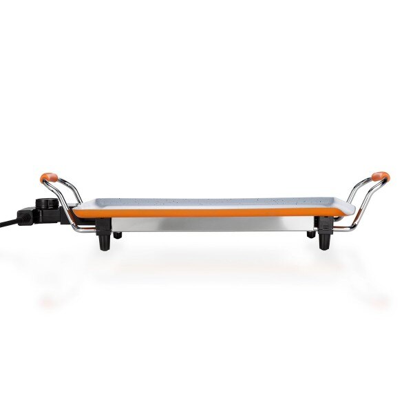 NEWCHEF-Plancha Cocina ChefStone Modelo Thermo.Recubrimiento Cerámico 100% Antiadherente. 1000W. 5 Niveles de Potencia