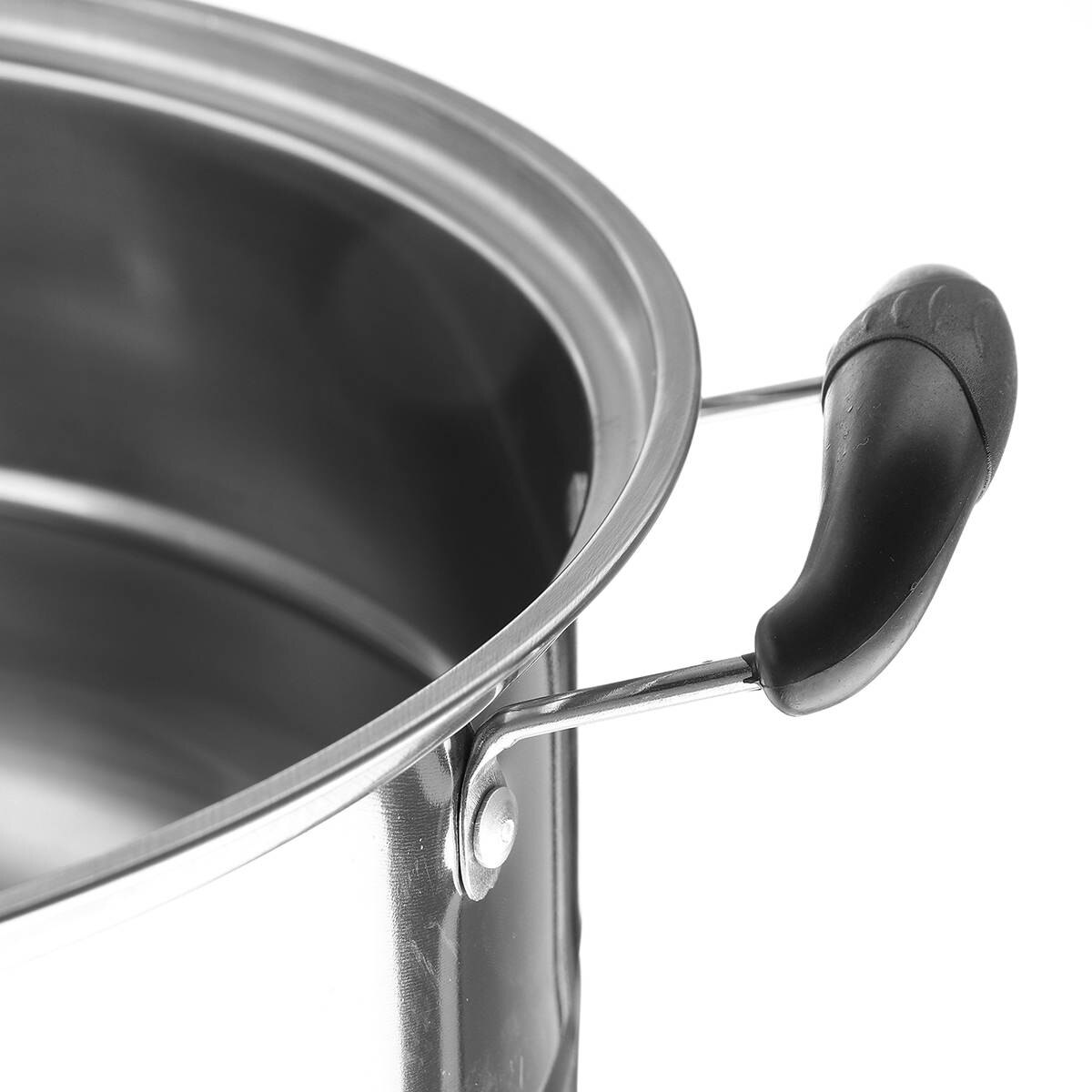 Stainless Steel Three layers Thick Steamer Pot Soup Steam Pot Universal Cooking Pots for Induction Cooker Gas Stove Steam Pot