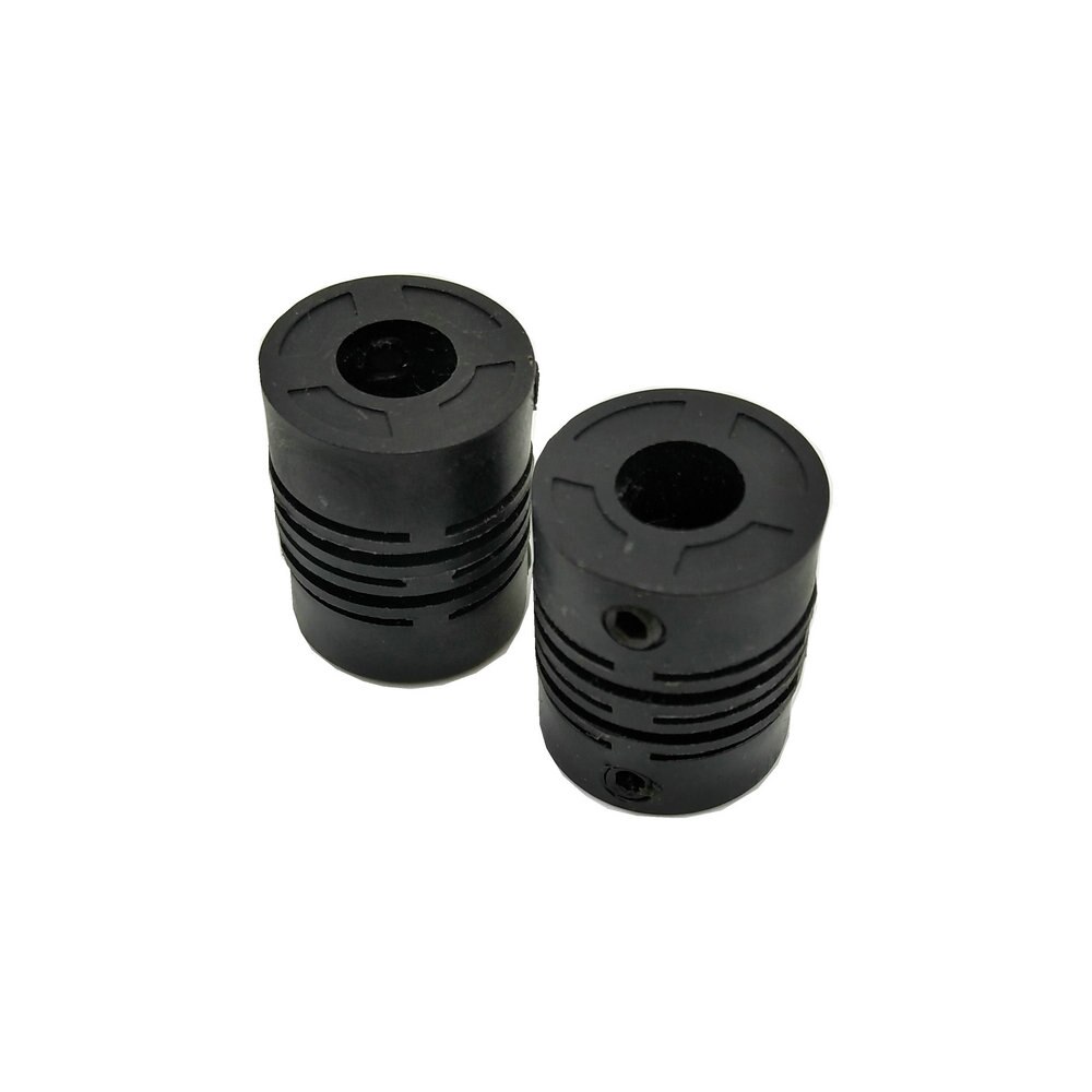 Good RH Nylon Plastic Flexible coupling 4 6 8 mm inner bore omron E6B2 encoder shaft coupler 10pcs/pack