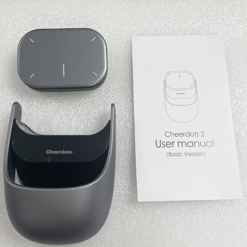 Cheerdots 2 mouse de ar removível sem fio touchpad tudo-em-um bolso AI gravação habilitado mouse controle sem fio: Verde