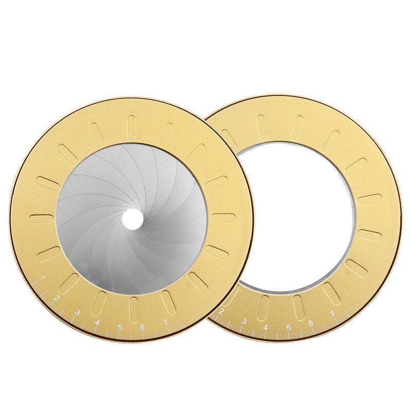 Adjustable Drawing Ruler Drafting Circle Tool Stainless Steel Plotting Compass Round Measurements Tools for Woodworking