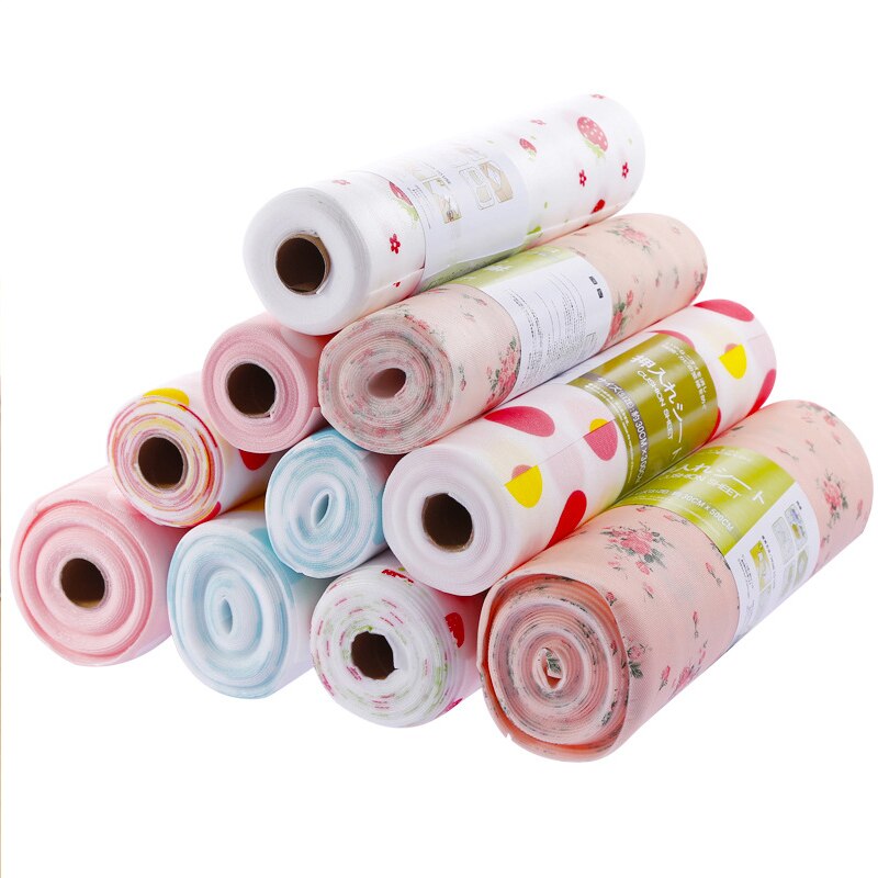 Alfombrilla de papel para cajón de armario, estera impresa, impermeable, para cocina, para zapatos, multicolor