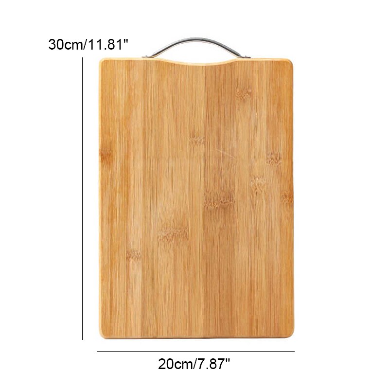 Large Bamboo Cutting Board Square Cutting Board Mold Proof Kitchen Rolling Noodles Fruit Cutting Vegetables