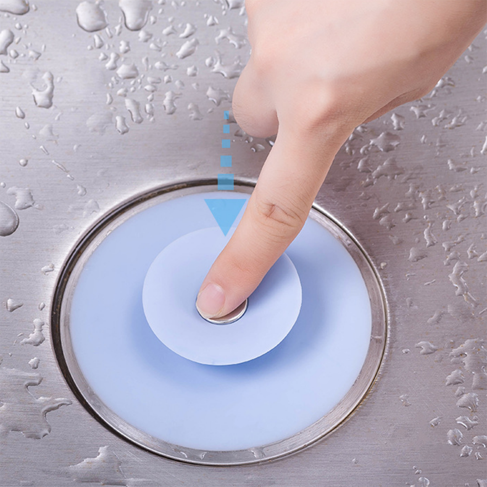 Colador de silicona para fregadero, filtro de desagüe de fregadero, Colector de residuos, accesorios de cocina y baño, coladores, 1 Uds.,