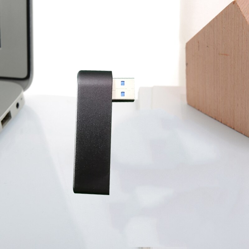 USB 3.0 Hub 90°/180° Degree Rotatable USB Splitter USB to USB Adapter Hubs for Windows PS3, PC, MAC, Laptop, Mac Book
